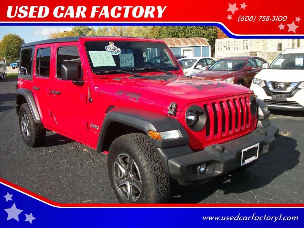 used 2018 Jeep Wrangler Unlimited car, priced at $21,990
