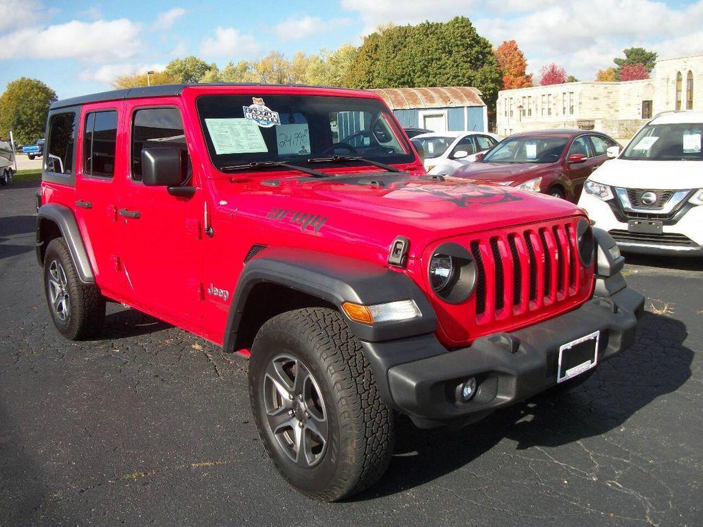 used 2018 Jeep Wrangler Unlimited car, priced at $21,990