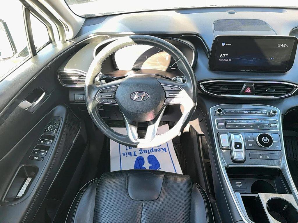 used 2021 Hyundai Santa Fe car, priced at $21,900