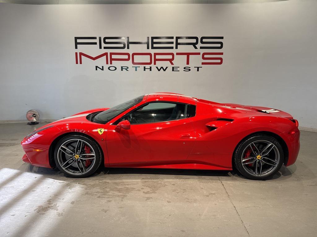 used 2018 Ferrari 488 Spider car, priced at $278,850