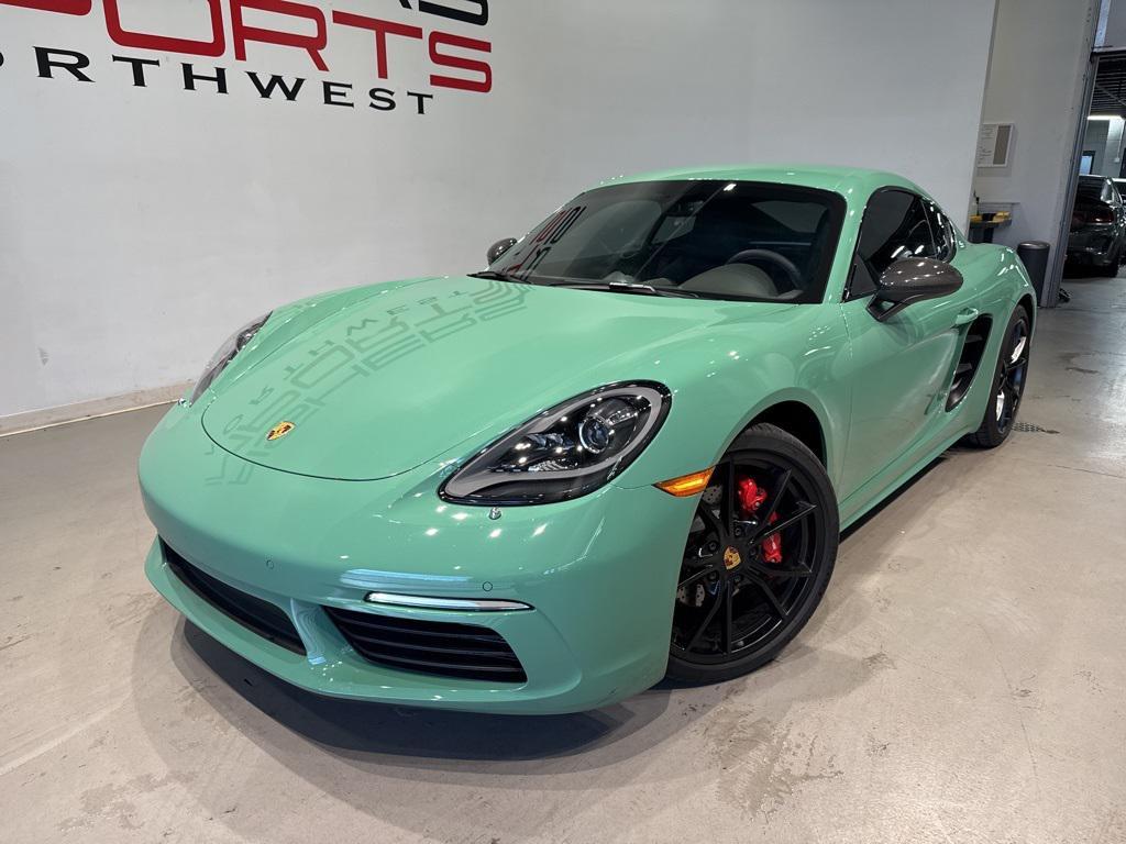 used 2025 Porsche 718 Cayman car, priced at $89,350