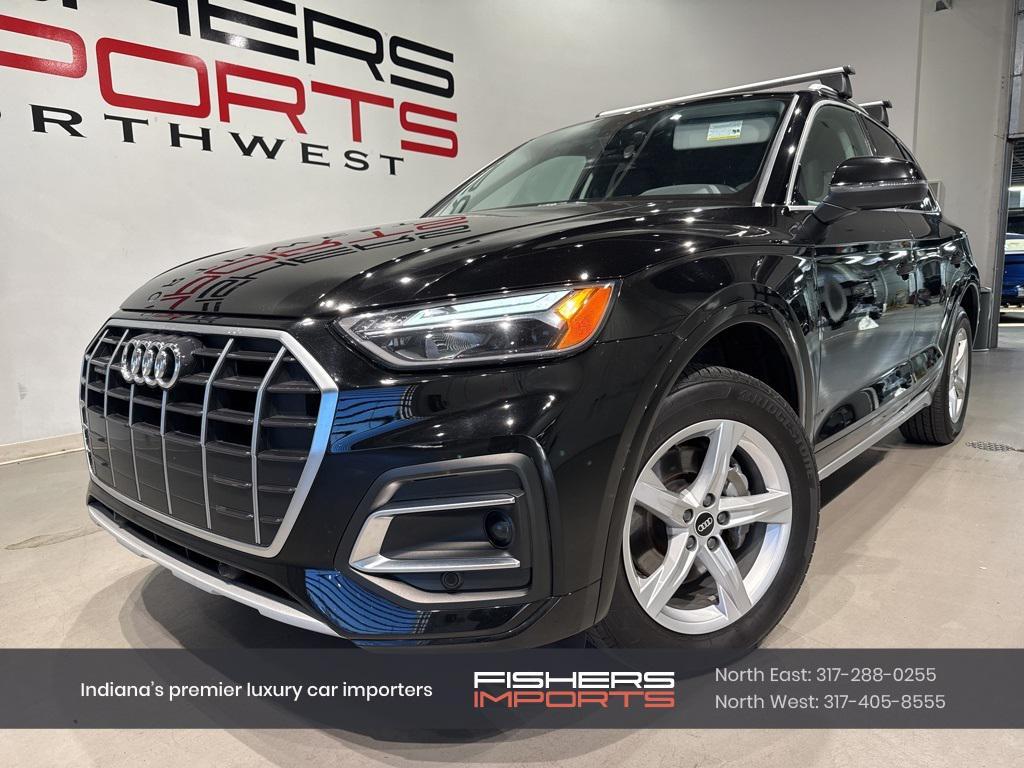 used 2021 Audi Q5 car, priced at $19,750