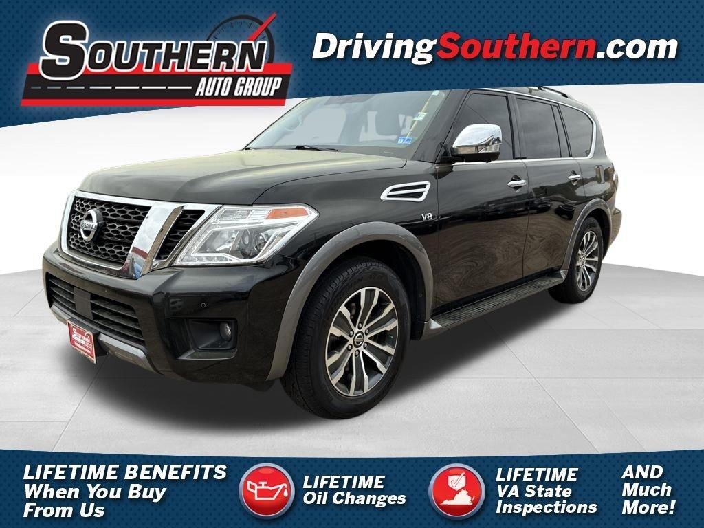 used 2020 Nissan Armada car, priced at $20,000
