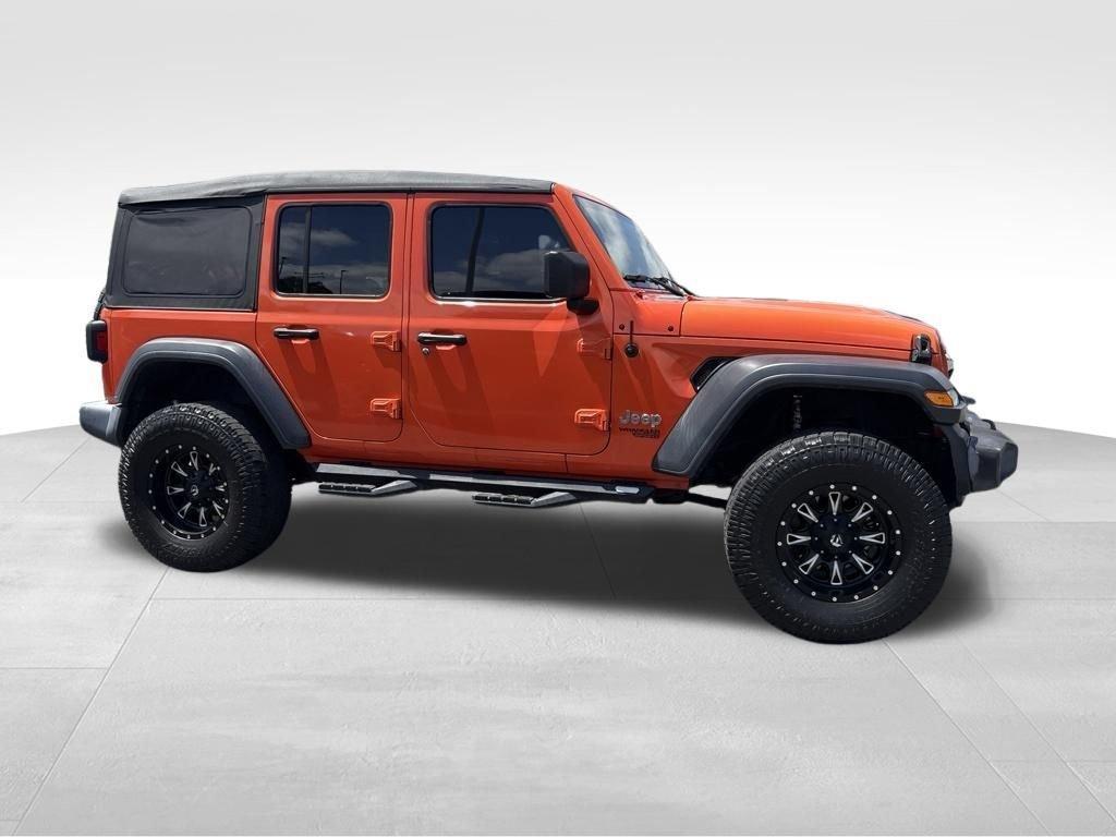used 2019 Jeep Wrangler Unlimited car, priced at $23,899