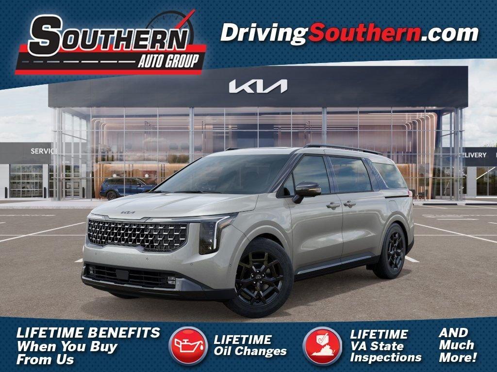 new 2025 Kia Carnival Hybrid car, priced at $57,100