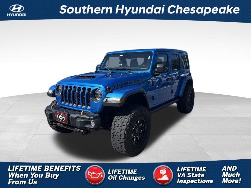 used 2021 Jeep Wrangler Unlimited car, priced at $47,567