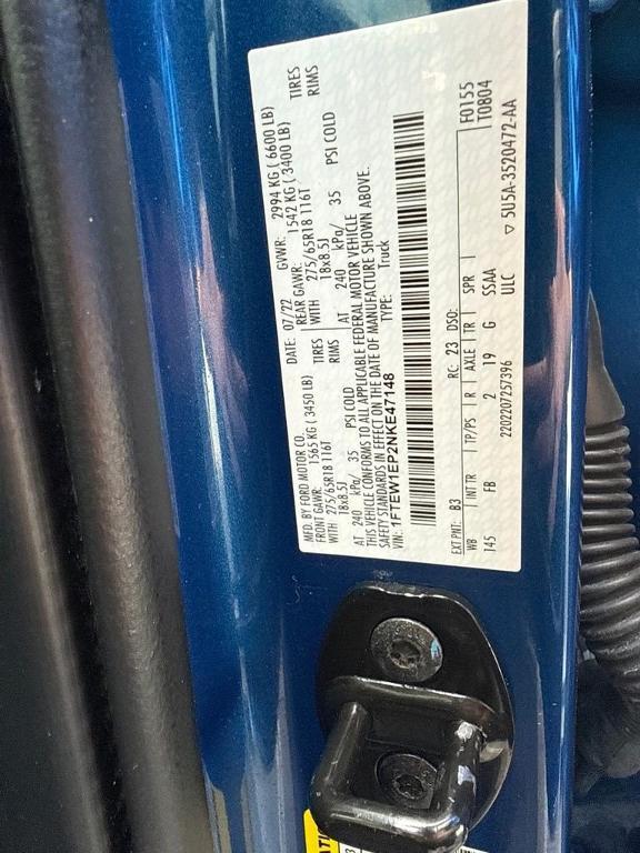 used 2022 Ford F-150 car, priced at $37,369