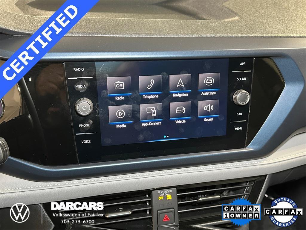 used 2024 Volkswagen Taos car, priced at $23,225