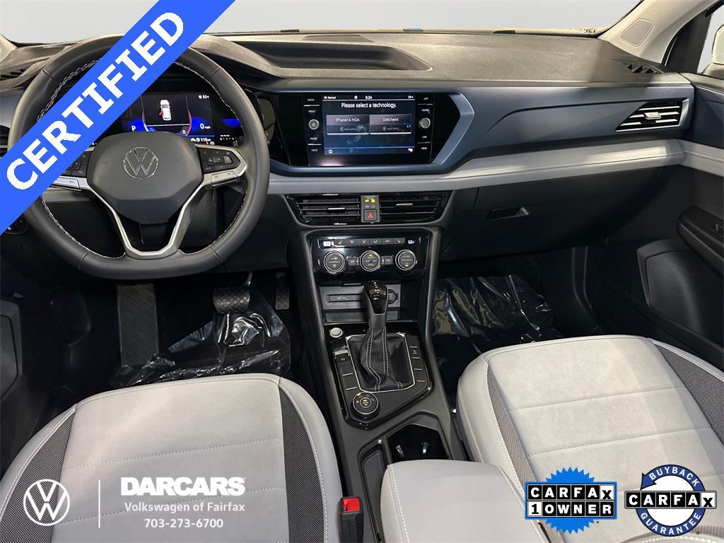 used 2024 Volkswagen Taos car, priced at $23,225