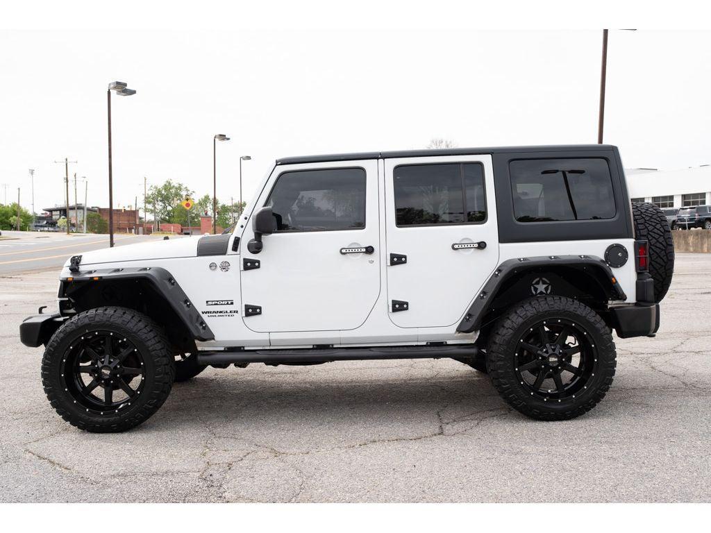 used 2017 Jeep Wrangler Unlimited car, priced at $21,900