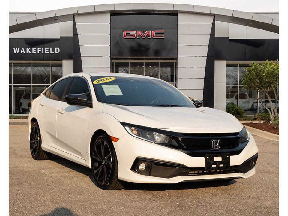 used 2021 Honda Civic car, priced at $19,949