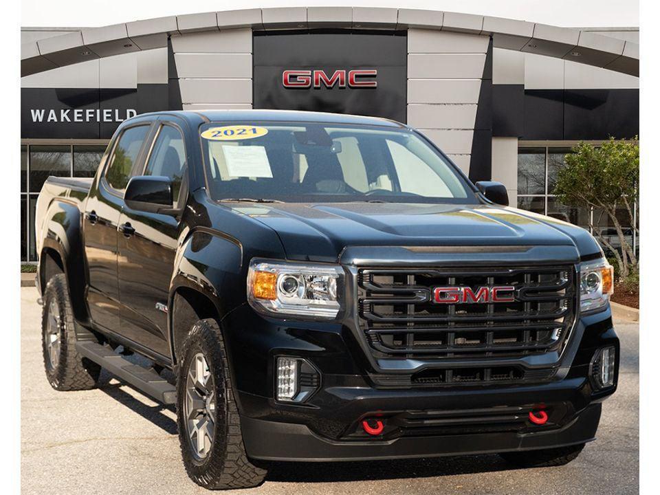 used 2021 GMC Canyon car, priced at $33,499
