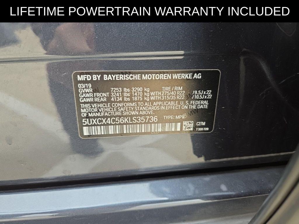 used 2019 BMW X7 car, priced at $29,998