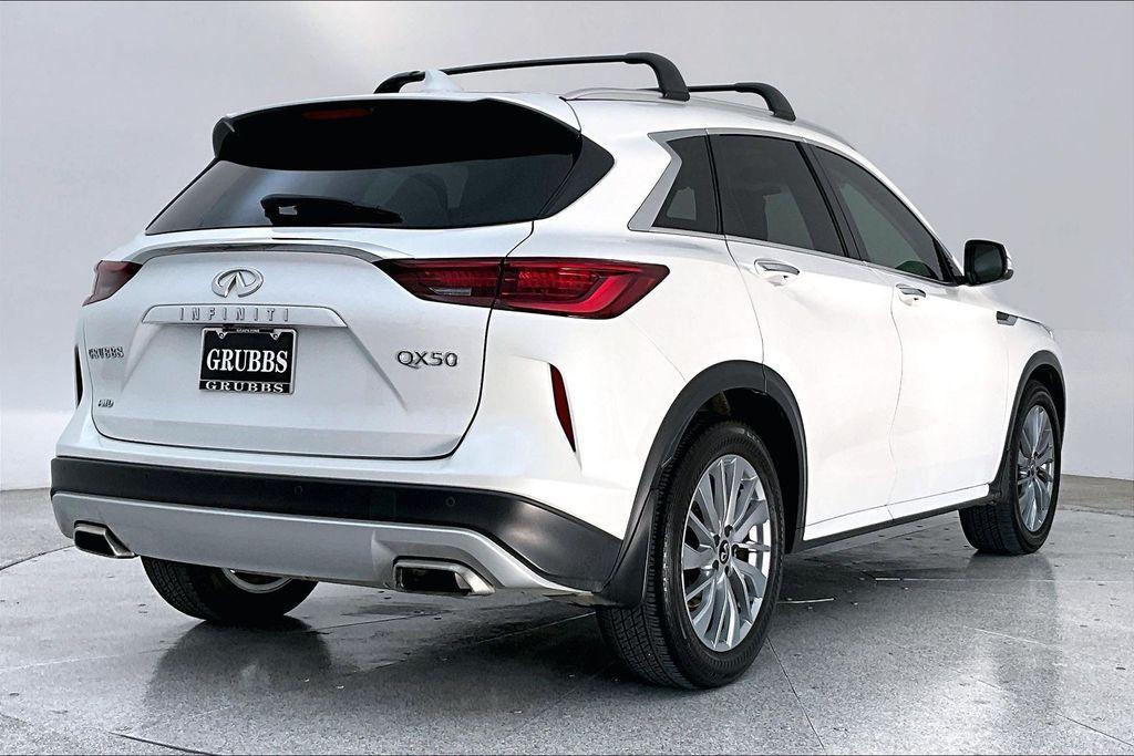 used 2025 INFINITI QX50 car, priced at $34,510