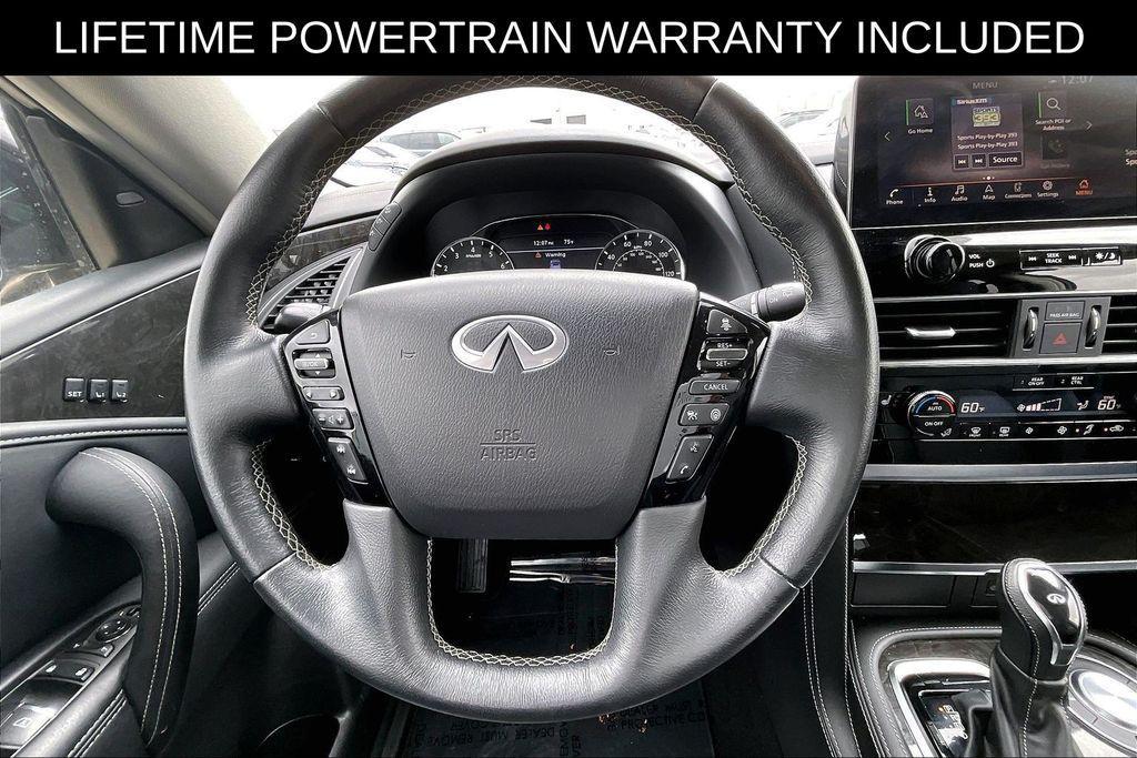 used 2022 INFINITI QX80 car, priced at $32,600