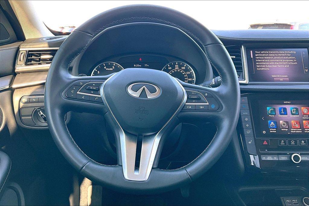 used 2025 INFINITI QX50 car, priced at $34,980