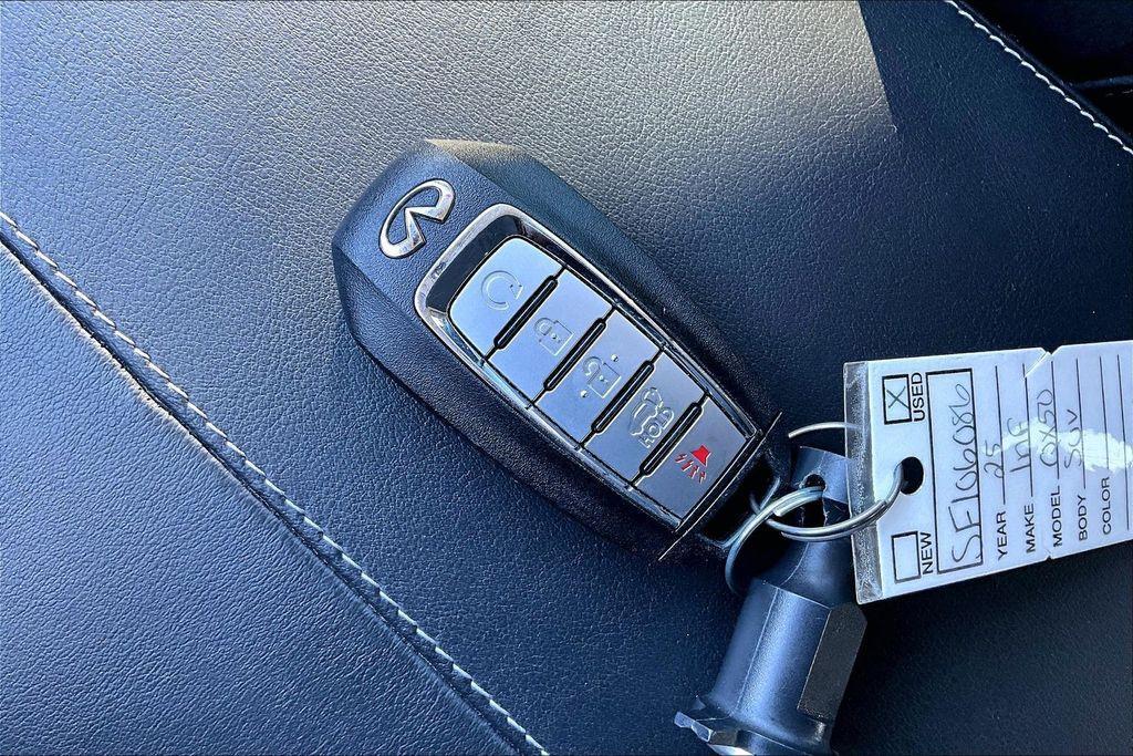 used 2025 INFINITI QX50 car, priced at $34,980