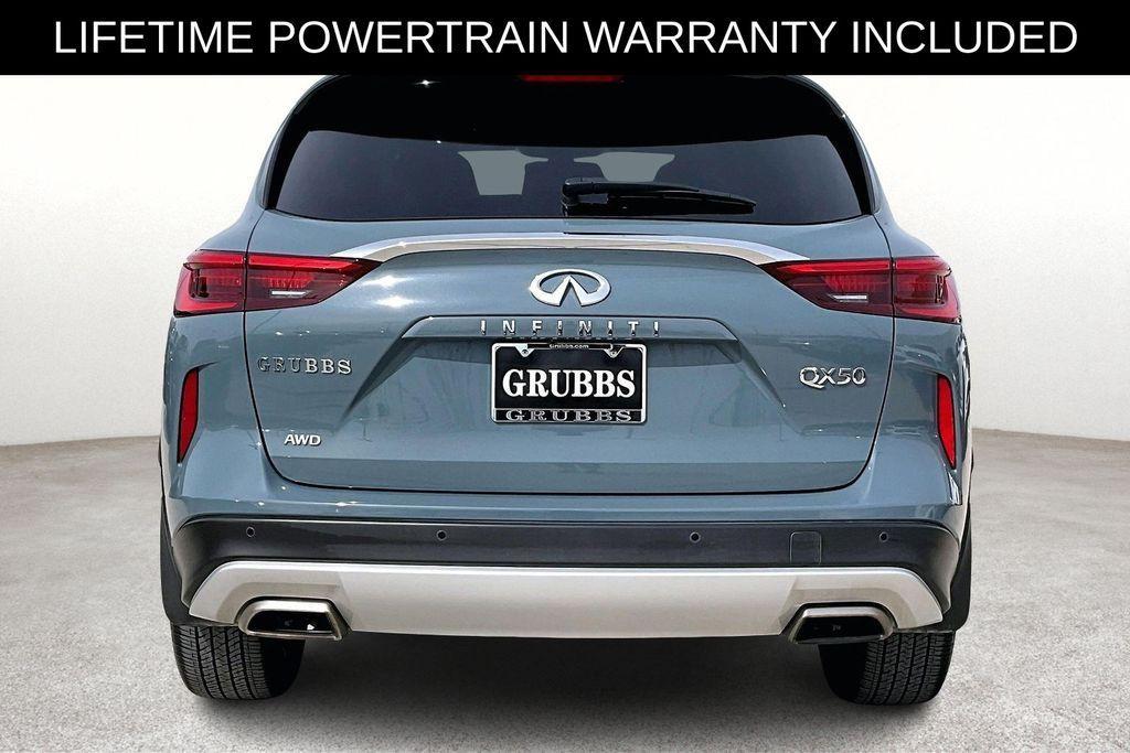 used 2023 INFINITI QX50 car, priced at $33,400