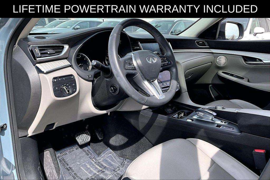 used 2023 INFINITI QX50 car, priced at $33,400