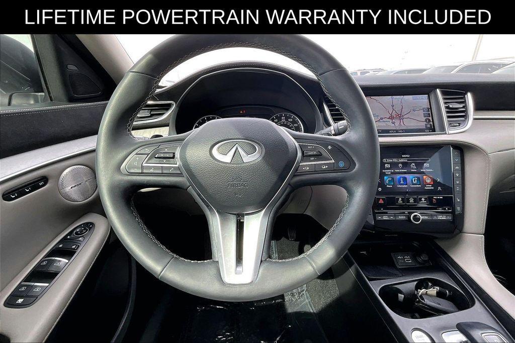 used 2023 INFINITI QX50 car, priced at $33,400