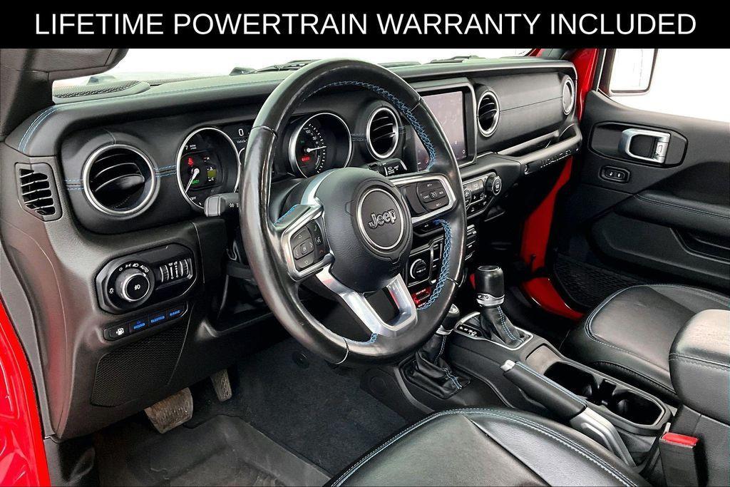 used 2022 Jeep Wrangler Unlimited 4xe car, priced at $32,900