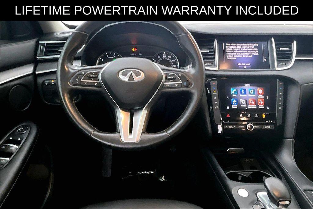 used 2022 INFINITI QX50 car, priced at $18,840