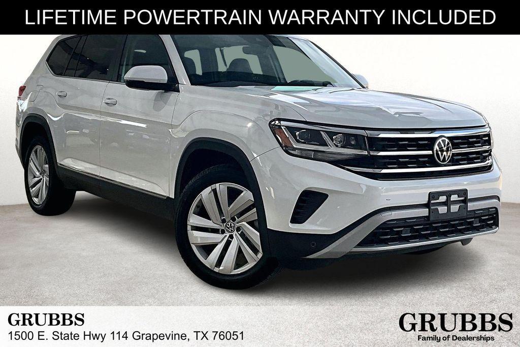 used 2021 Volkswagen Atlas car, priced at $24,499