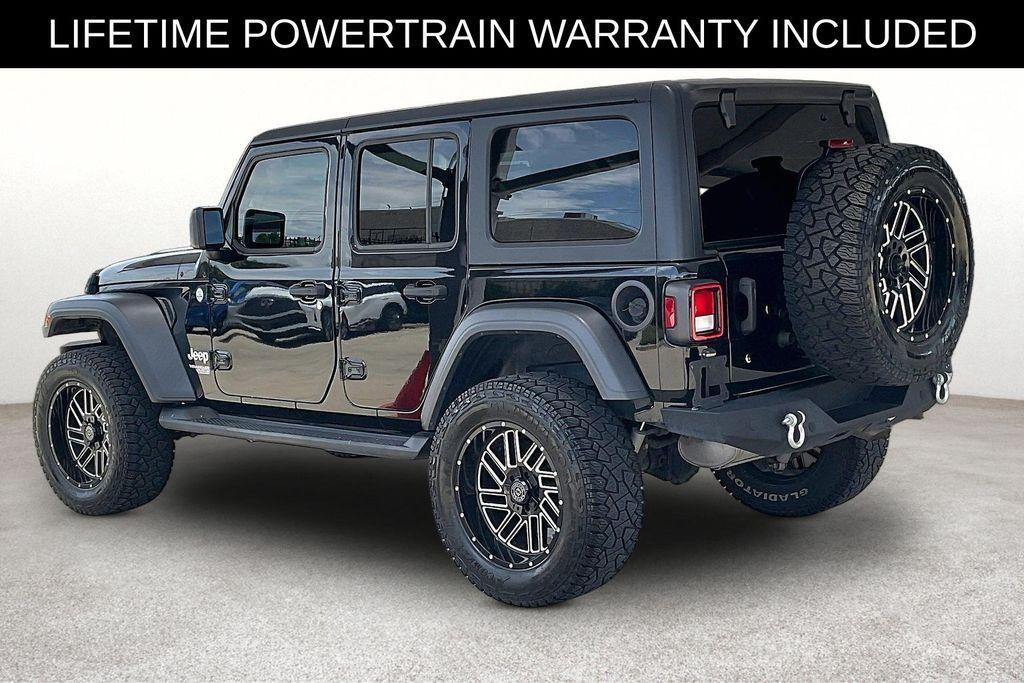 used 2020 Jeep Wrangler Unlimited car, priced at $27,500