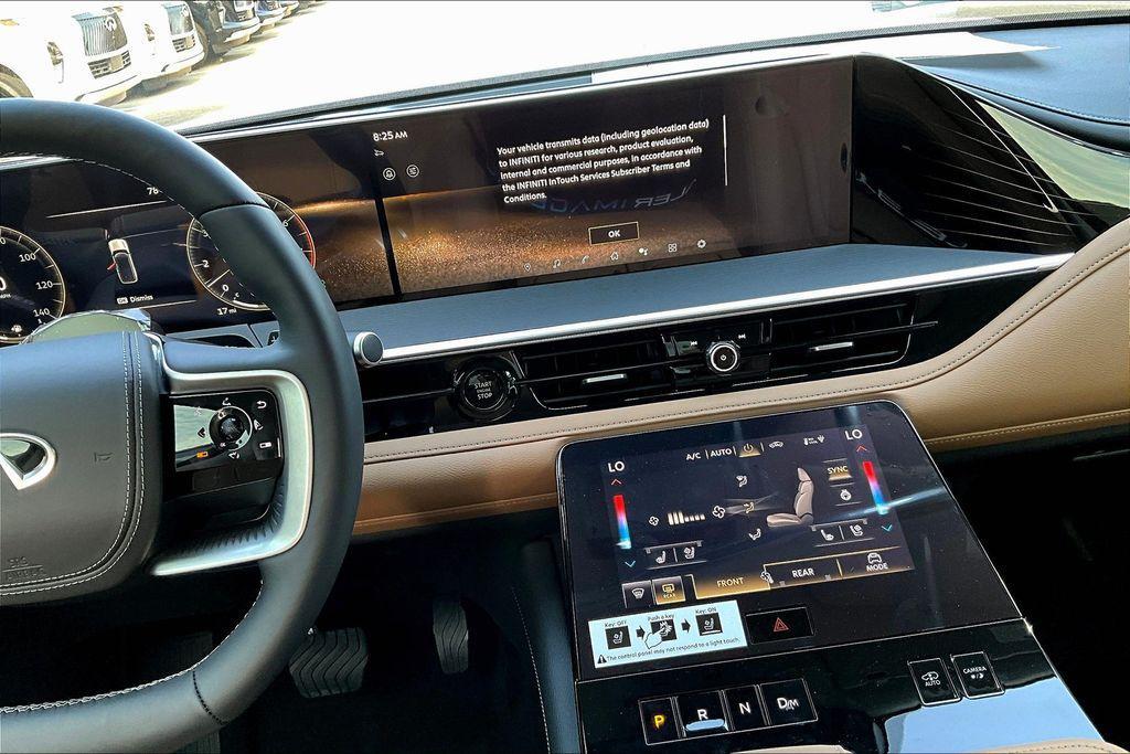 new 2025 INFINITI QX80 car, priced at $89,250