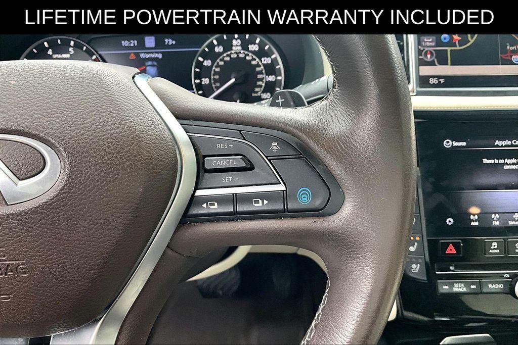 used 2021 INFINITI QX50 car, priced at $28,750