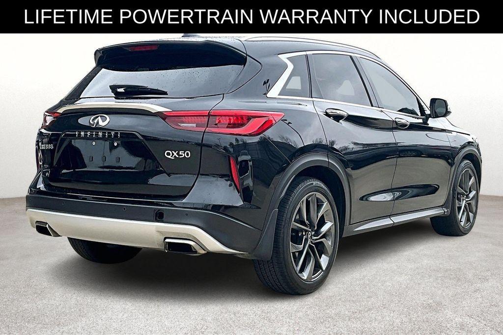 used 2021 INFINITI QX50 car, priced at $28,750