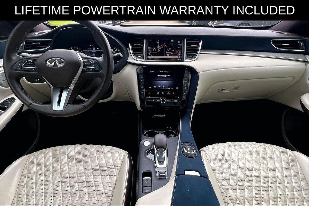 used 2021 INFINITI QX50 car, priced at $28,750