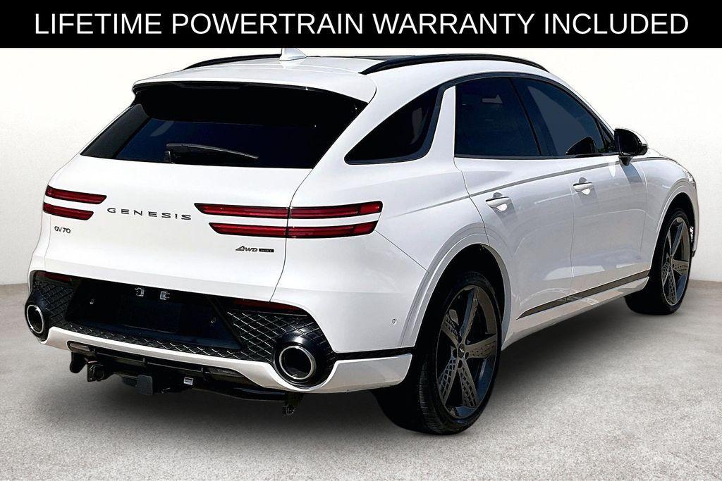 used 2025 Genesis GV70 car, priced at $49,500