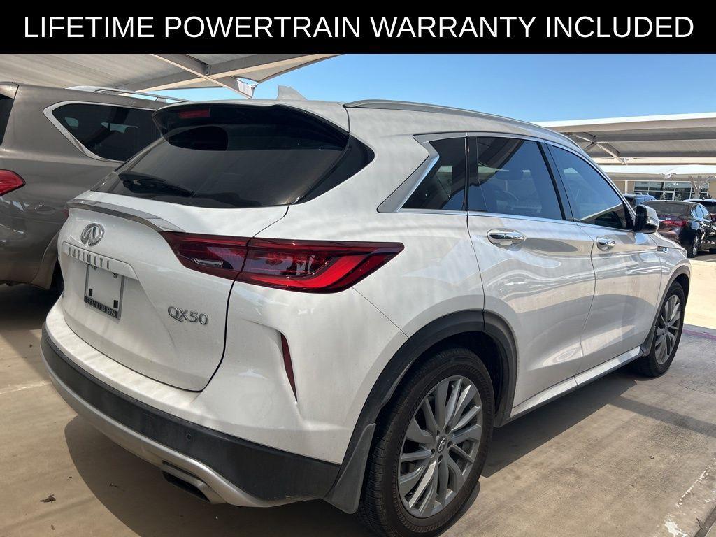 used 2025 INFINITI QX50 car, priced at $36,500