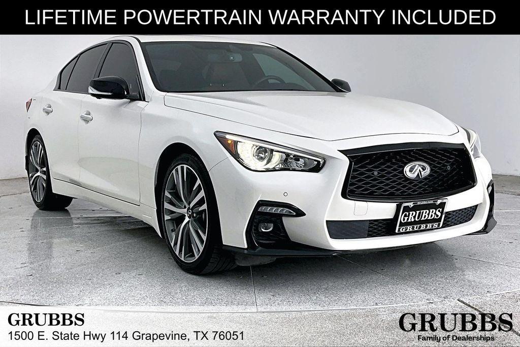 used 2023 INFINITI Q50 car, priced at $33,700