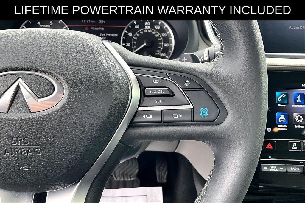 used 2025 INFINITI QX50 car, priced at $34,950