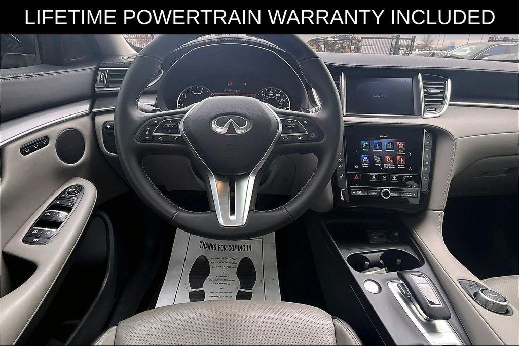 used 2025 INFINITI QX50 car, priced at $34,950
