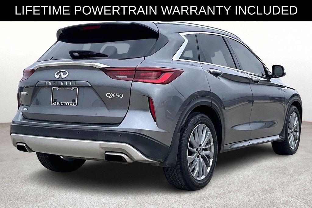used 2025 INFINITI QX50 car, priced at $34,950