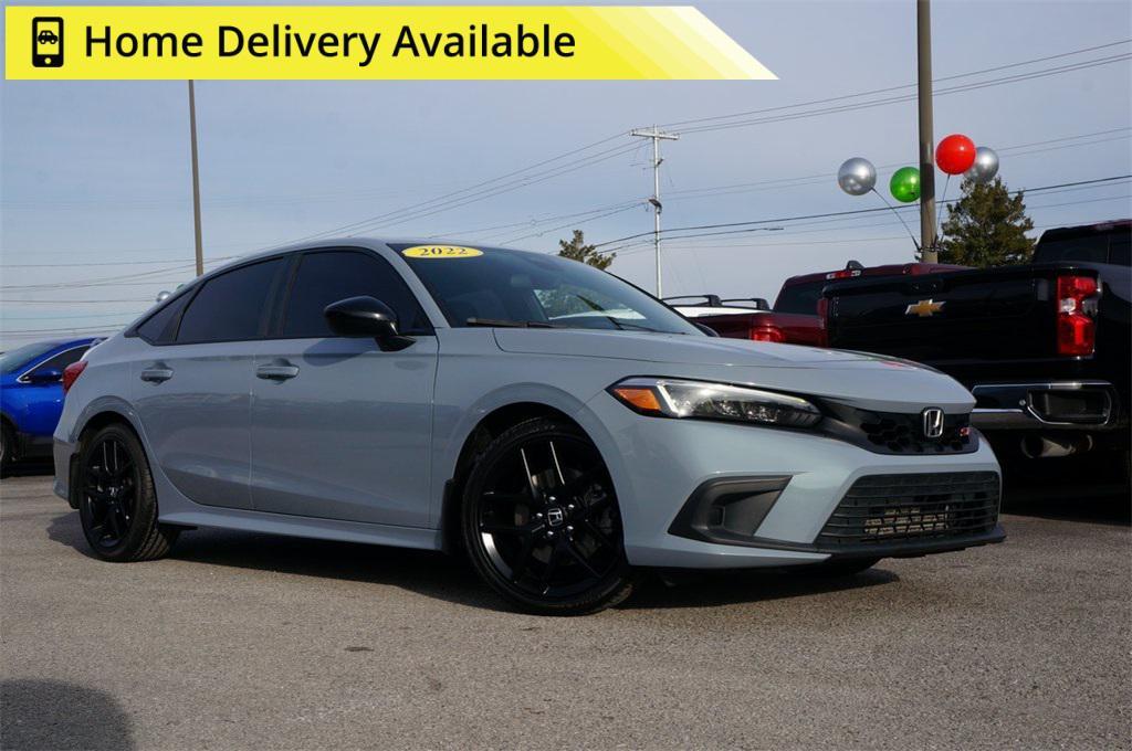 used 2022 Honda Civic Si car, priced at $23,877