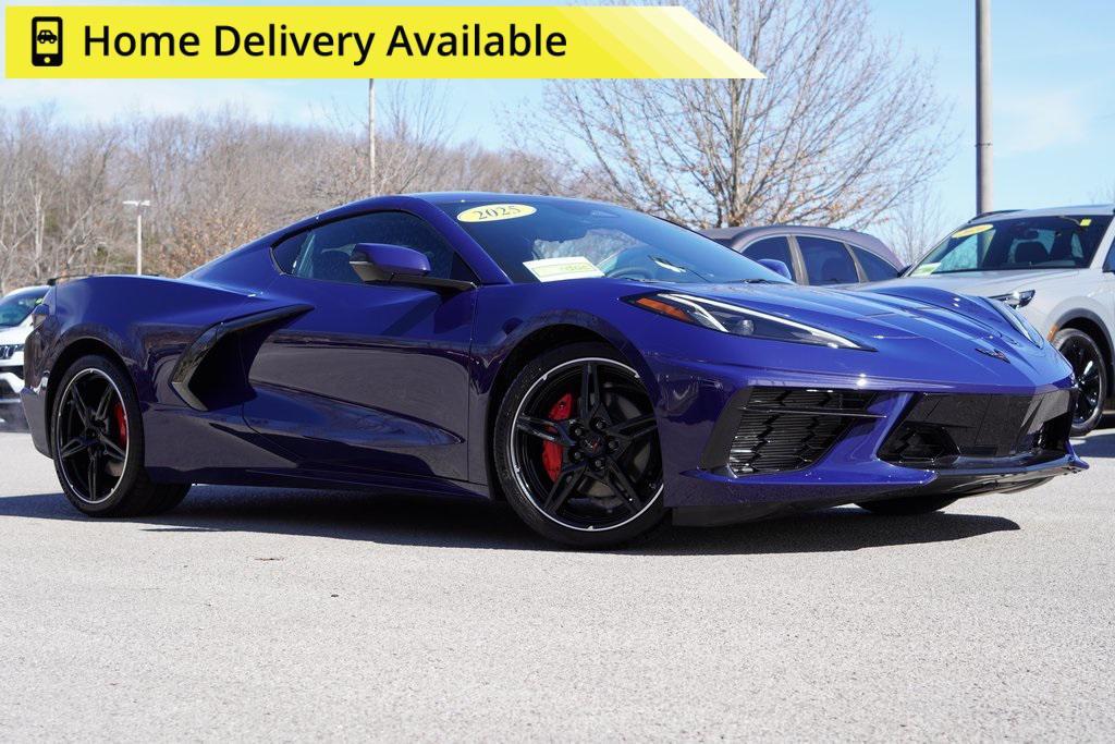 used 2025 Chevrolet Corvette car, priced at $66,490