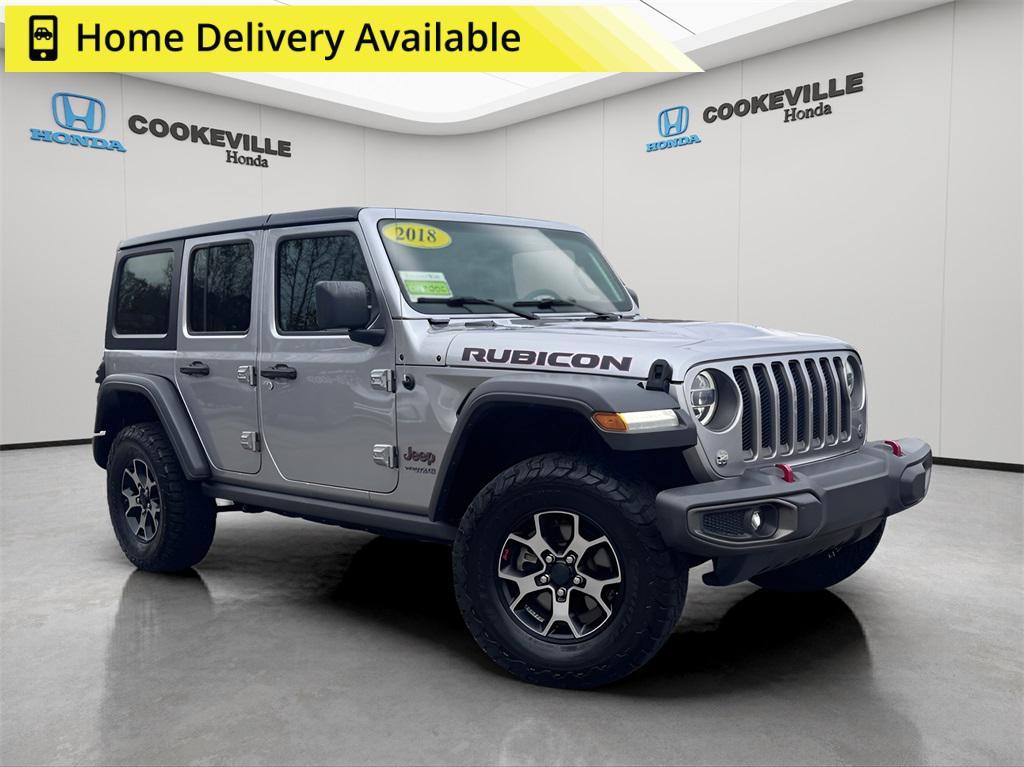 used 2018 Jeep Wrangler Unlimited car, priced at $25,680