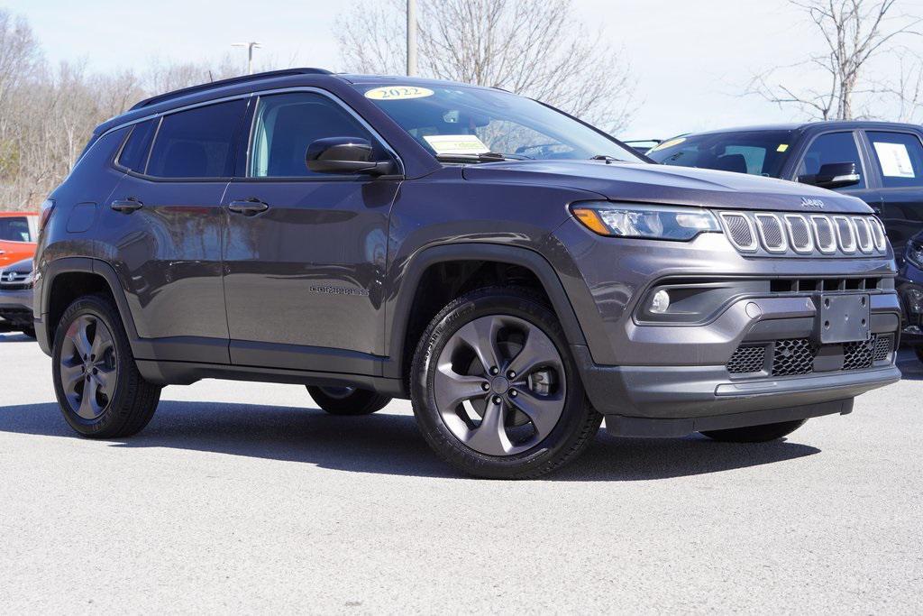 used 2022 Jeep Compass car, priced at $19,999