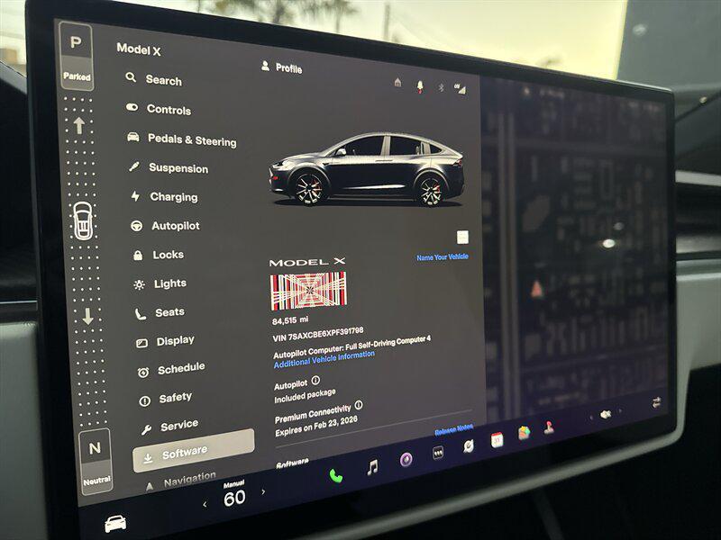 used 2023 Tesla Model X car, priced at $54,900