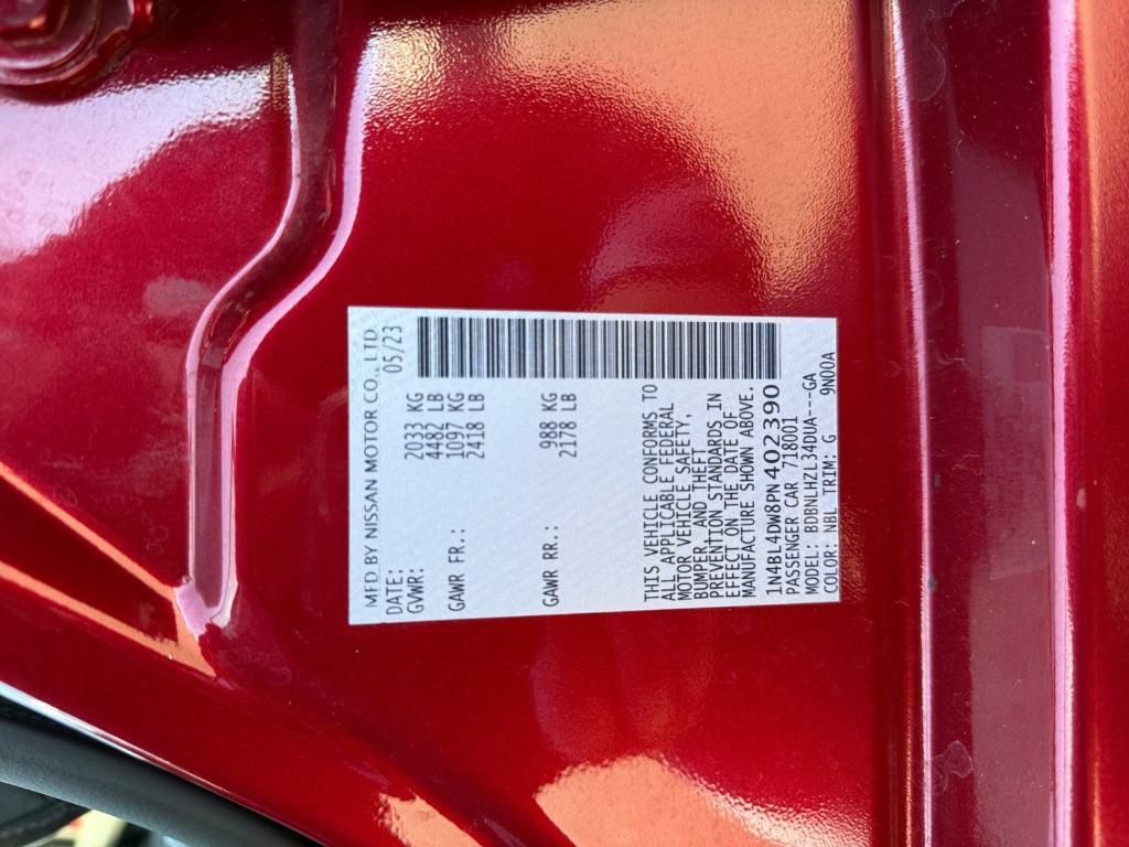 used 2023 Nissan Altima car, priced at $24,087