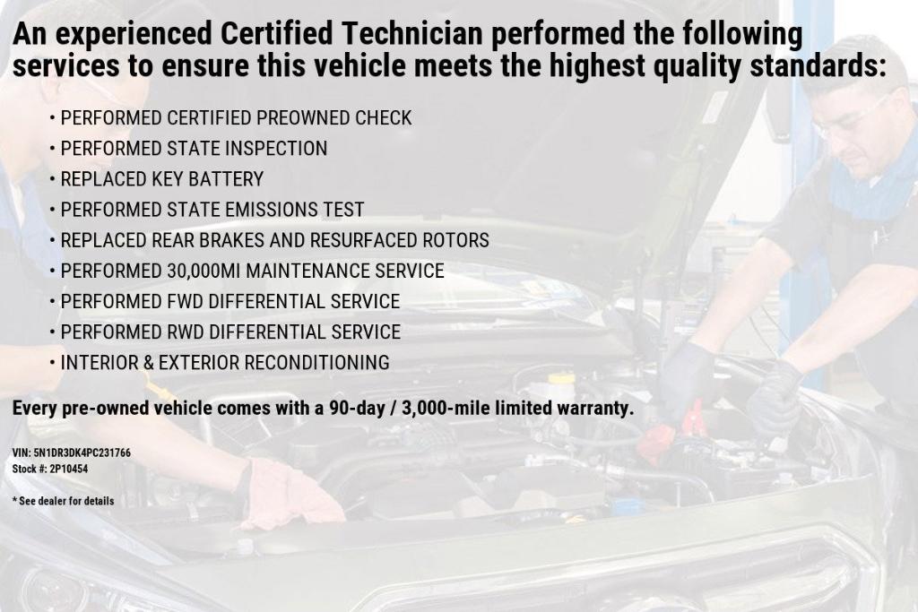 used 2023 Nissan Pathfinder car, priced at $35,999