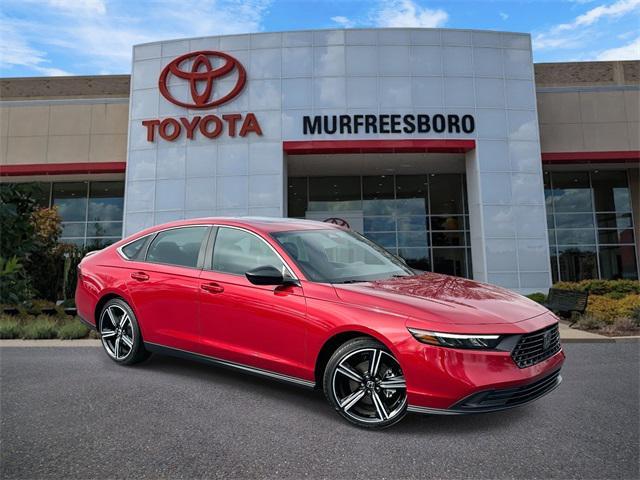 used 2025 Honda Accord Hybrid car, priced at $33,385