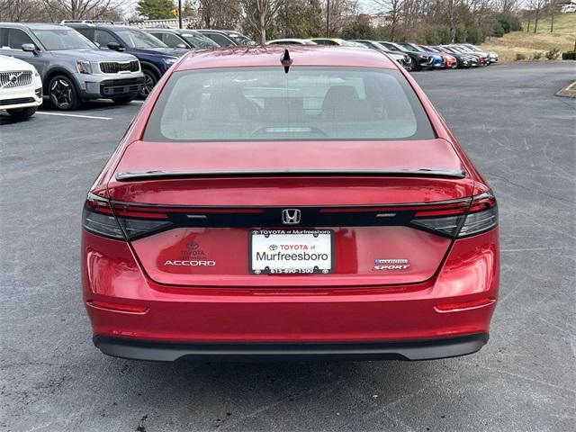 used 2025 Honda Accord Hybrid car, priced at $33,385