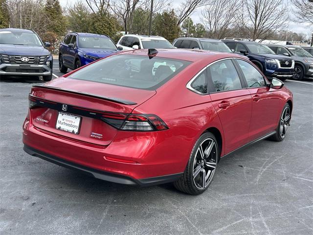 used 2025 Honda Accord Hybrid car, priced at $33,385