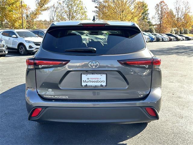 used 2024 Toyota Highlander car, priced at $36,500