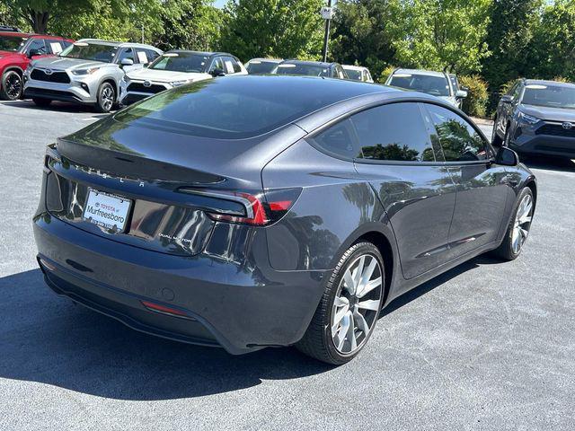 used 2024 Tesla Model 3 car, priced at $36,399
